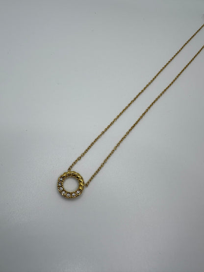 Glimmering Halo Necklace