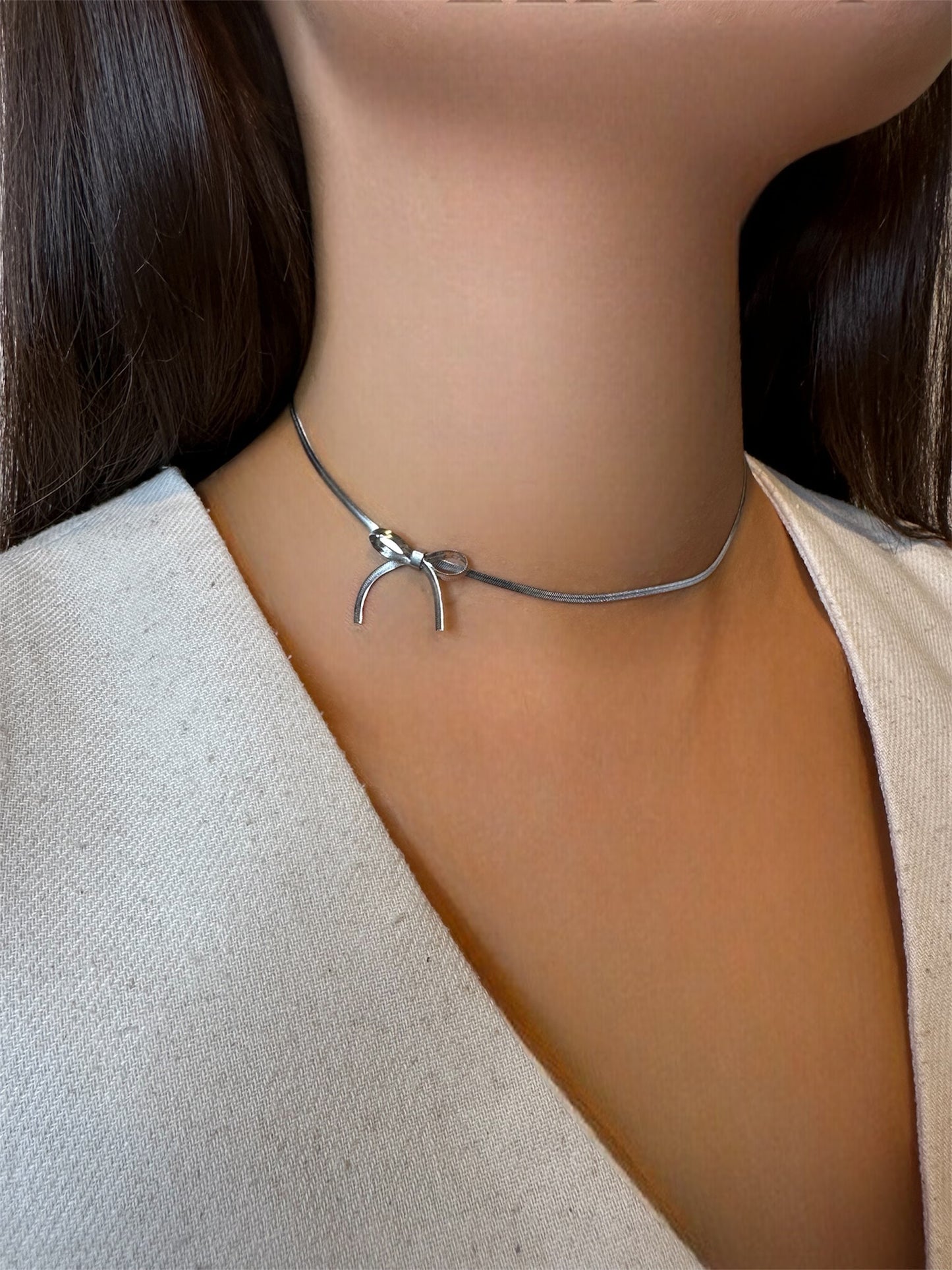 Bow Bliss Choker/Necklace