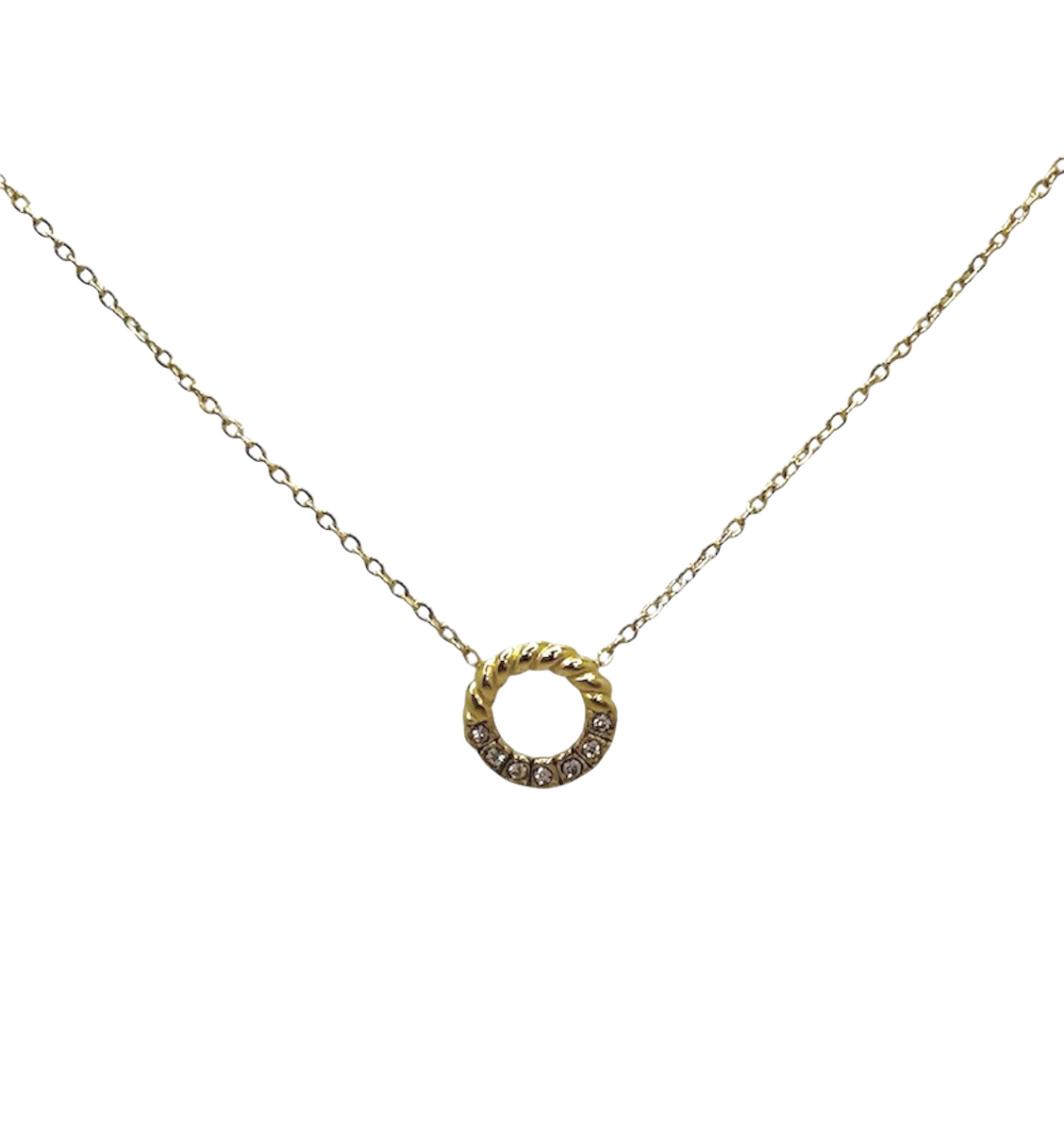 Glimmering Halo Necklace