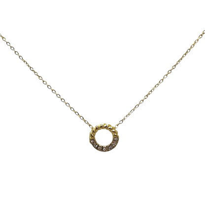 Glimmering Halo Necklace