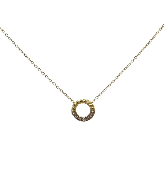 Glimmering Halo Necklace