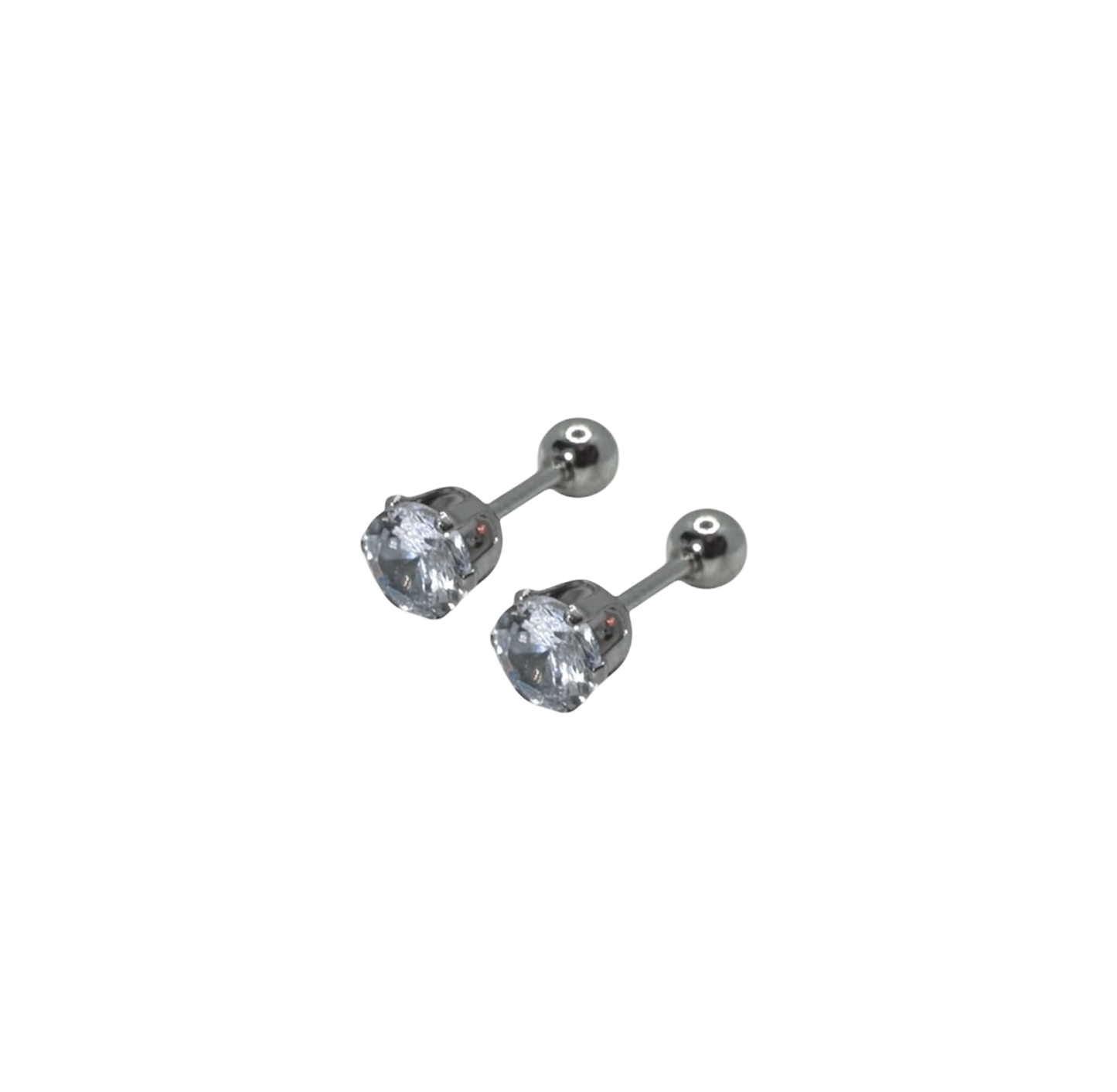 Starlight CZ- Classic Stud Earrings